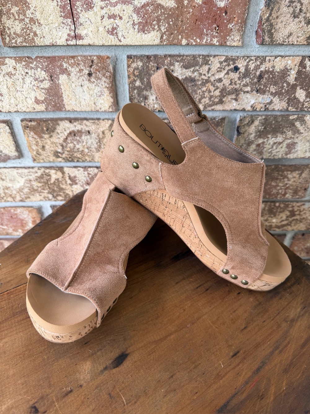 Corkys Boutique Volta II Wedge Sandals Women’s Size 10